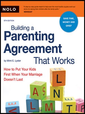 cover image of Building a Parenting Agreement That Works